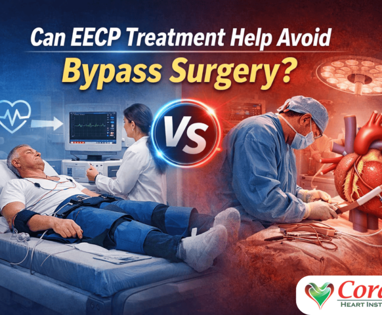 EECP treatment for heart blockage