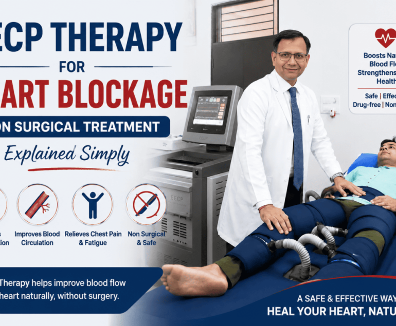 EECP treatment for heart blockage