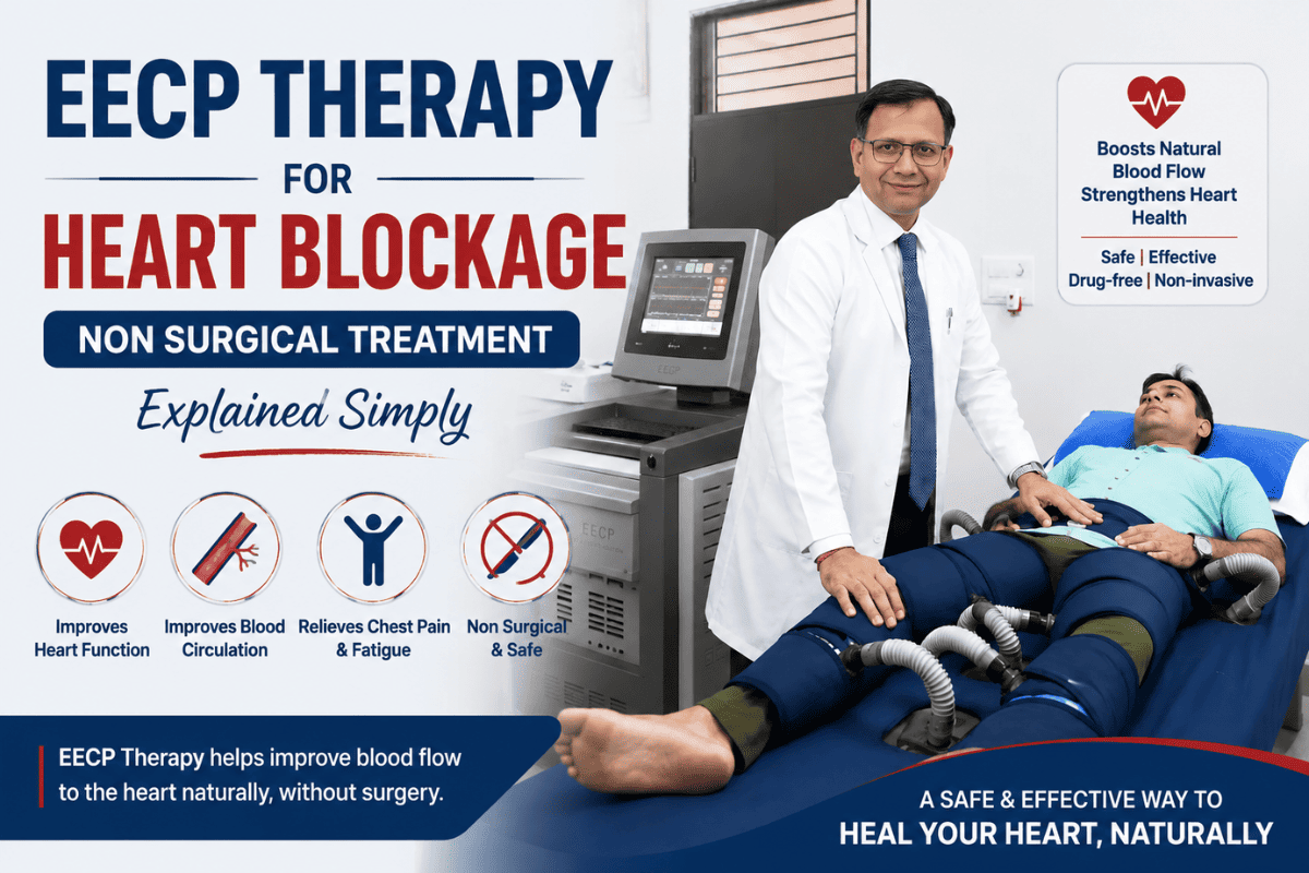 EECP treatment for heart blockage