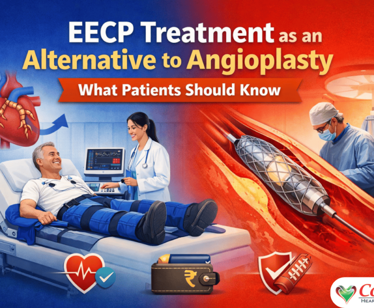 EECP Treatment as an Alternative to Angioplasty for non-surgical heart care