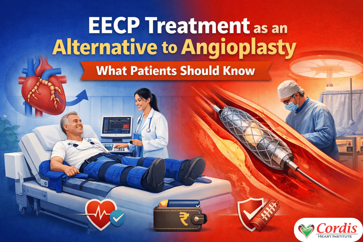 EECP Treatment as an Alternative to Angioplasty for non-surgical heart care