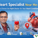 Heart specialist near me – cardiologist explaining how to choose the right heart doctor