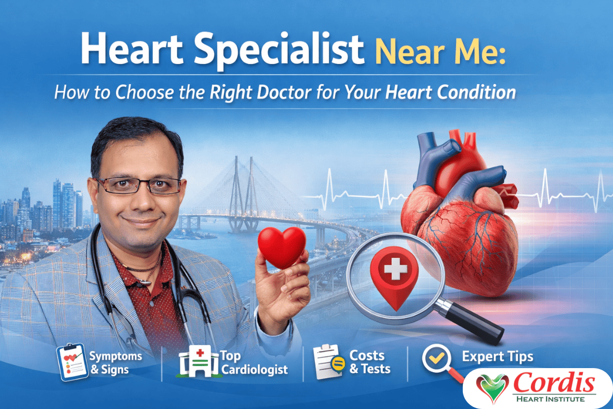 Heart specialist near me – cardiologist explaining how to choose the right heart doctor