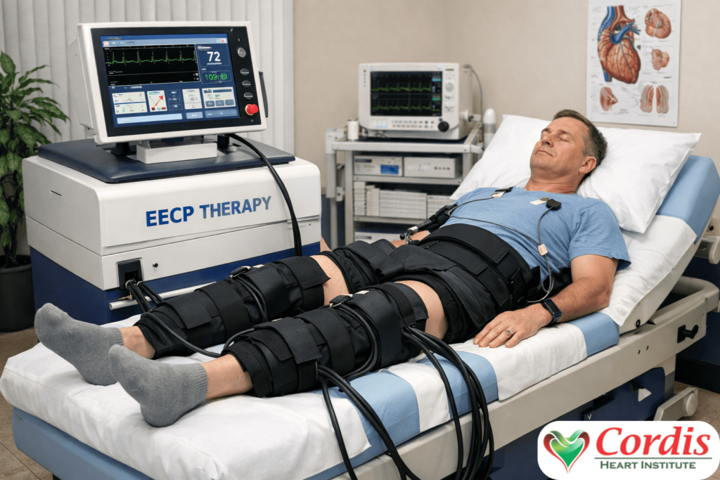 EECP therapy procedure