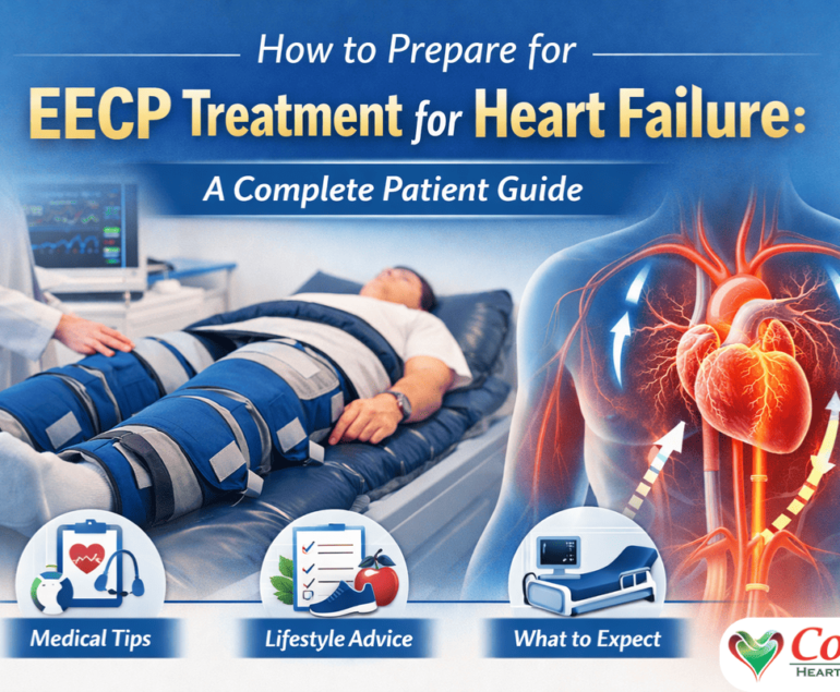 how to prepare for EECP treatment for heart failure