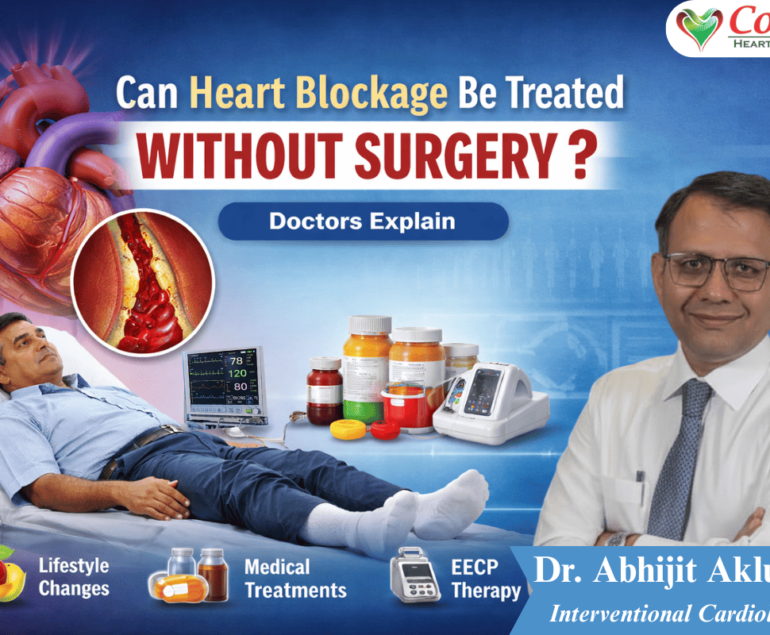 Heart blockage treatment without surgery