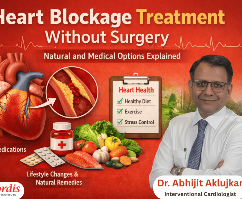 Heart blockage treatment without surgery