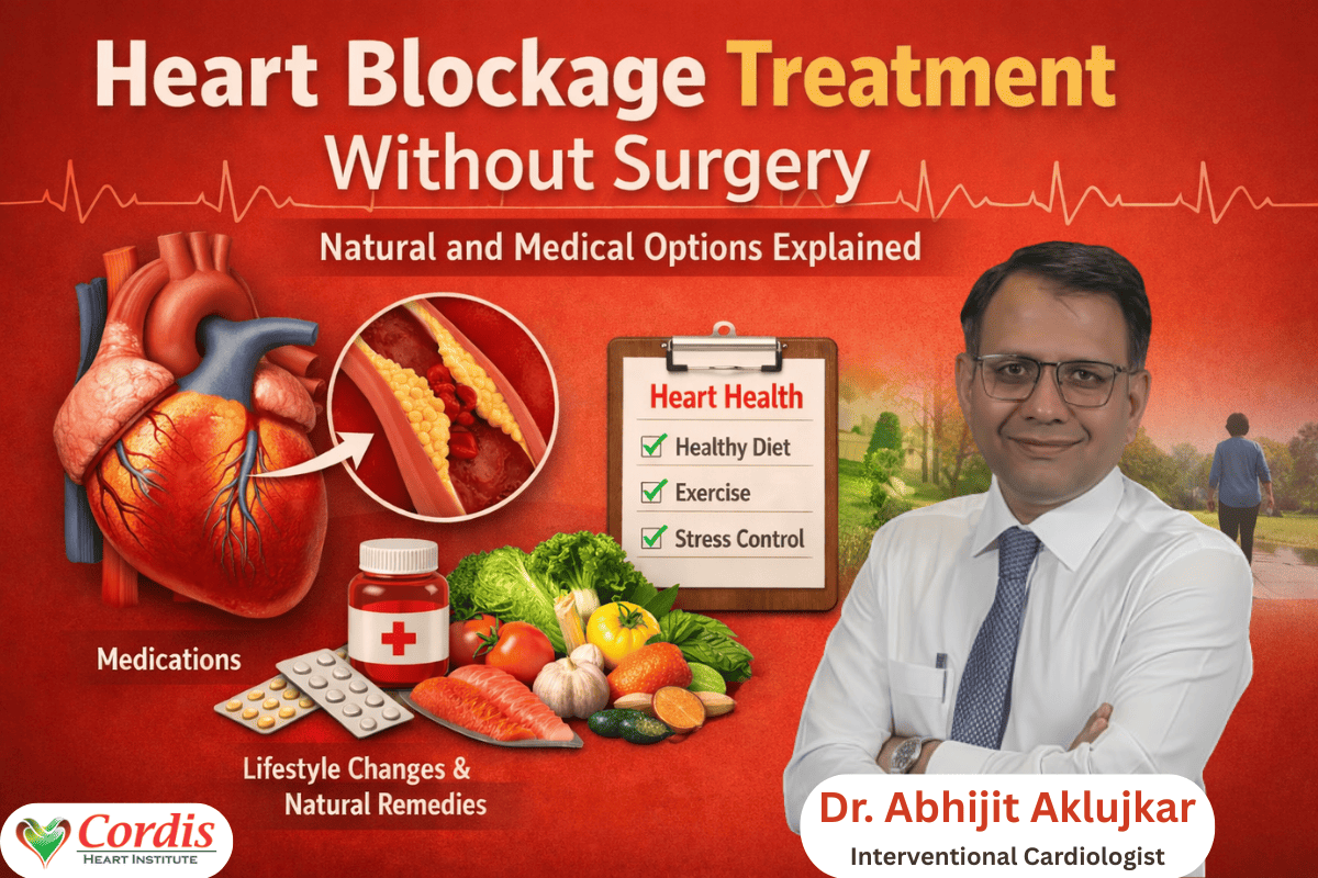 Heart blockage treatment without surgery