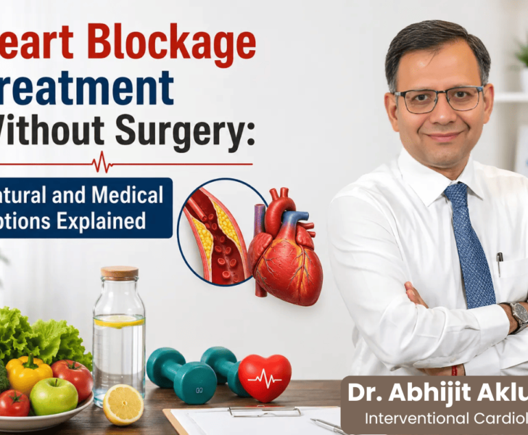 Heart blockage treatment without surgery
