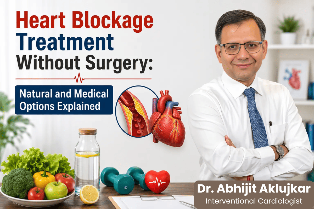 Heart blockage treatment without surgery