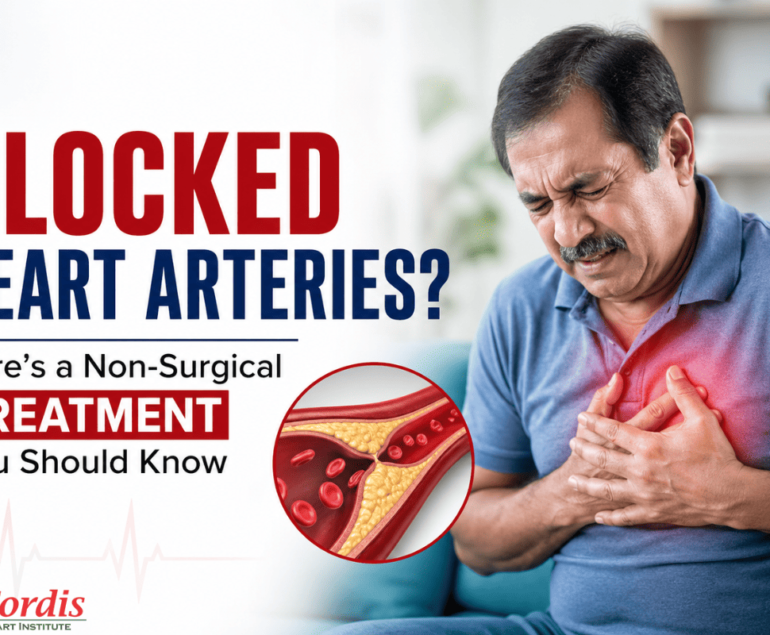 blocked heart arteries treatment without surgery