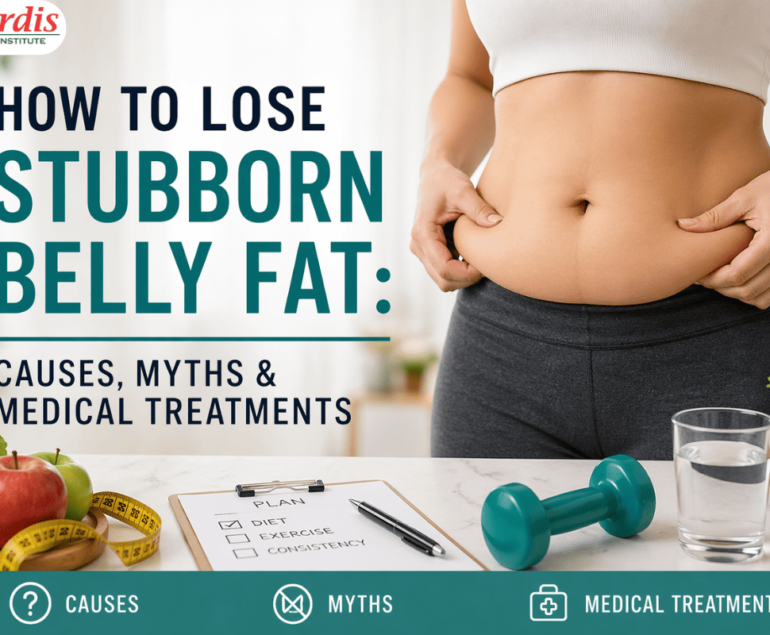 how to lose stubborn belly fat
