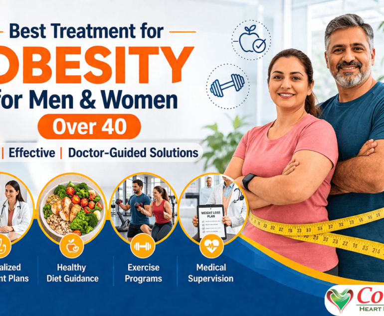 Best treatment for obesity for men and women over 40 at Cordis Heart Institute