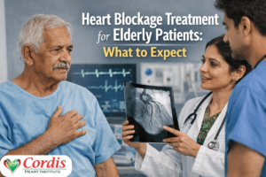 heart blockage treatment for elderly patients