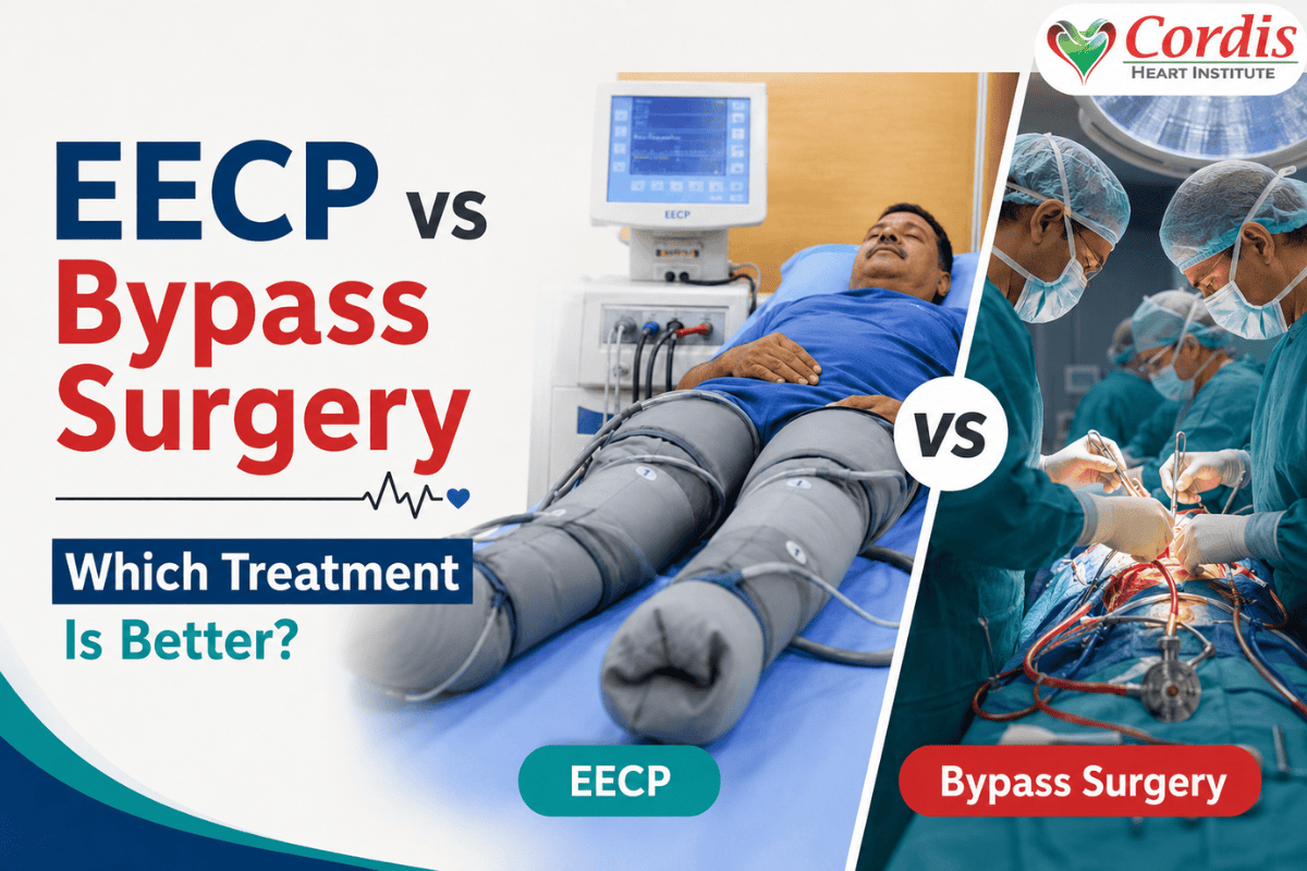 EECP vs Bypass Surgery Which Is Better for Heart Blockages