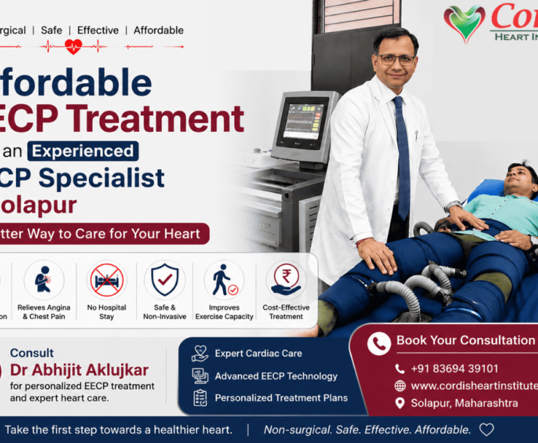 Affordable EECP Treatment with an Experienced EECP Specialist in Solapur