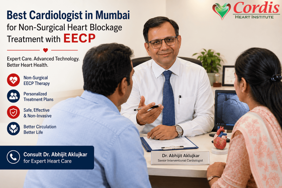 Best Cardiologist in Mumbai for Non-Surgical Heart Blockage Treatment with EECP