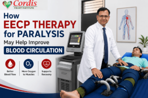 EECP Therapy for Paralysis to improve blood circulation at Cordis Heart Institute