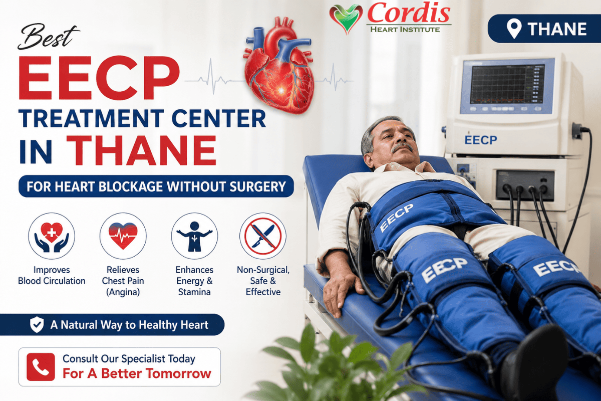 Best EECP Treatment Center in Thane for Heart blockage treatment without surgery