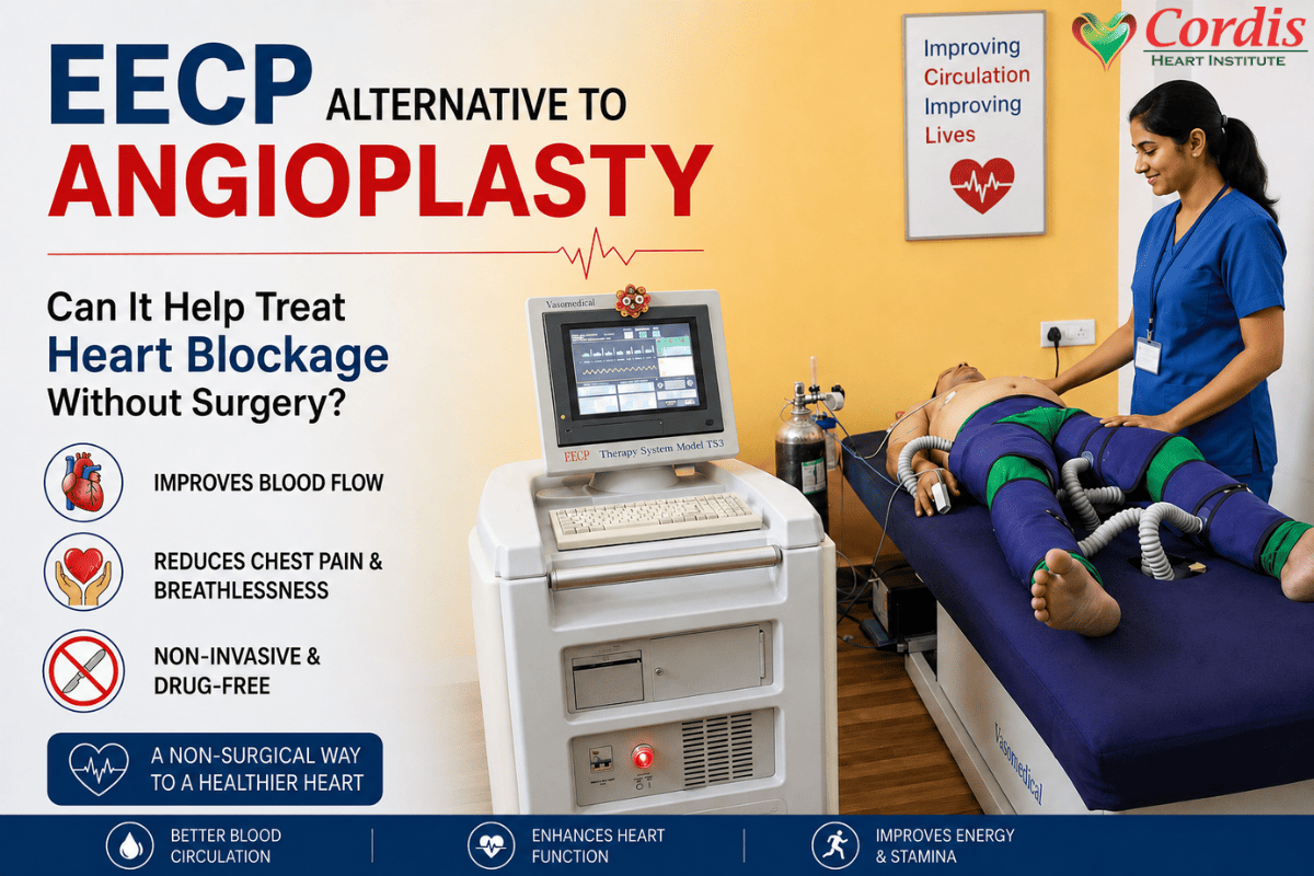 EECP alternative to angioplasty
