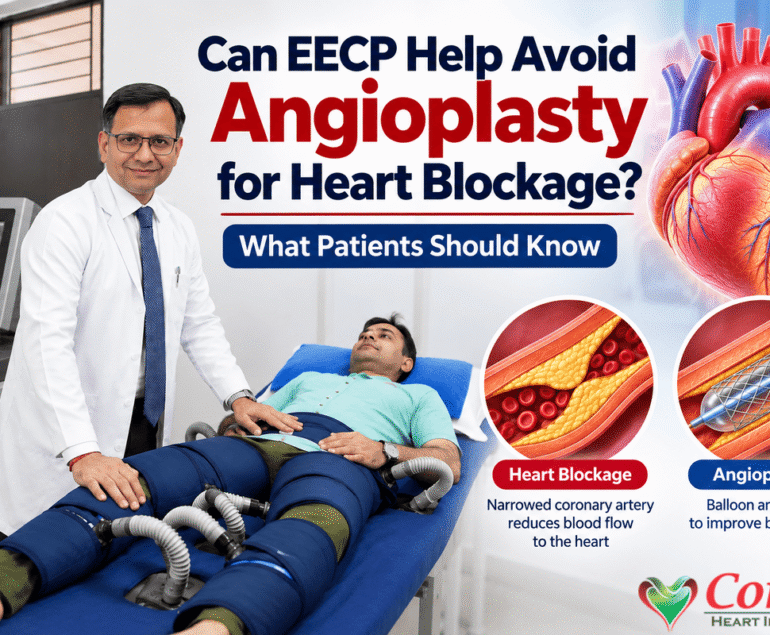 EECP treatment for heart blockage