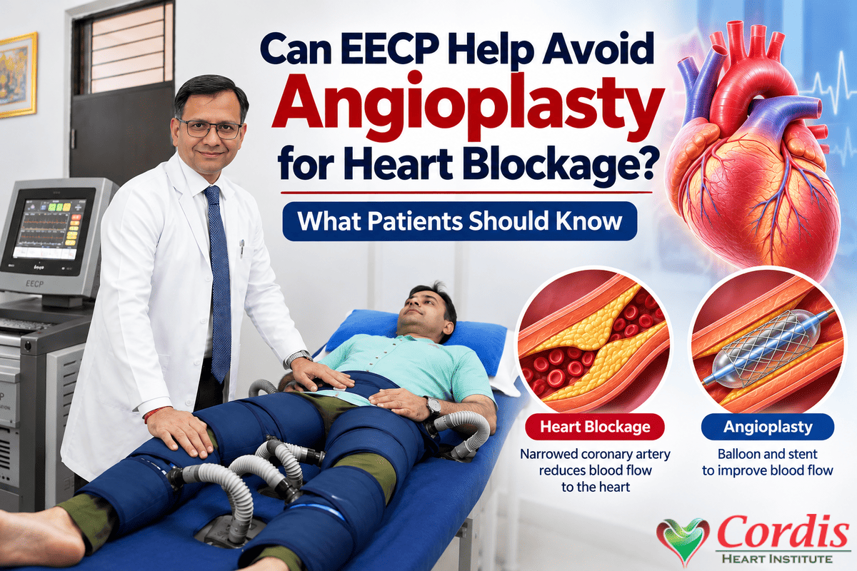 EECP treatment for heart blockage