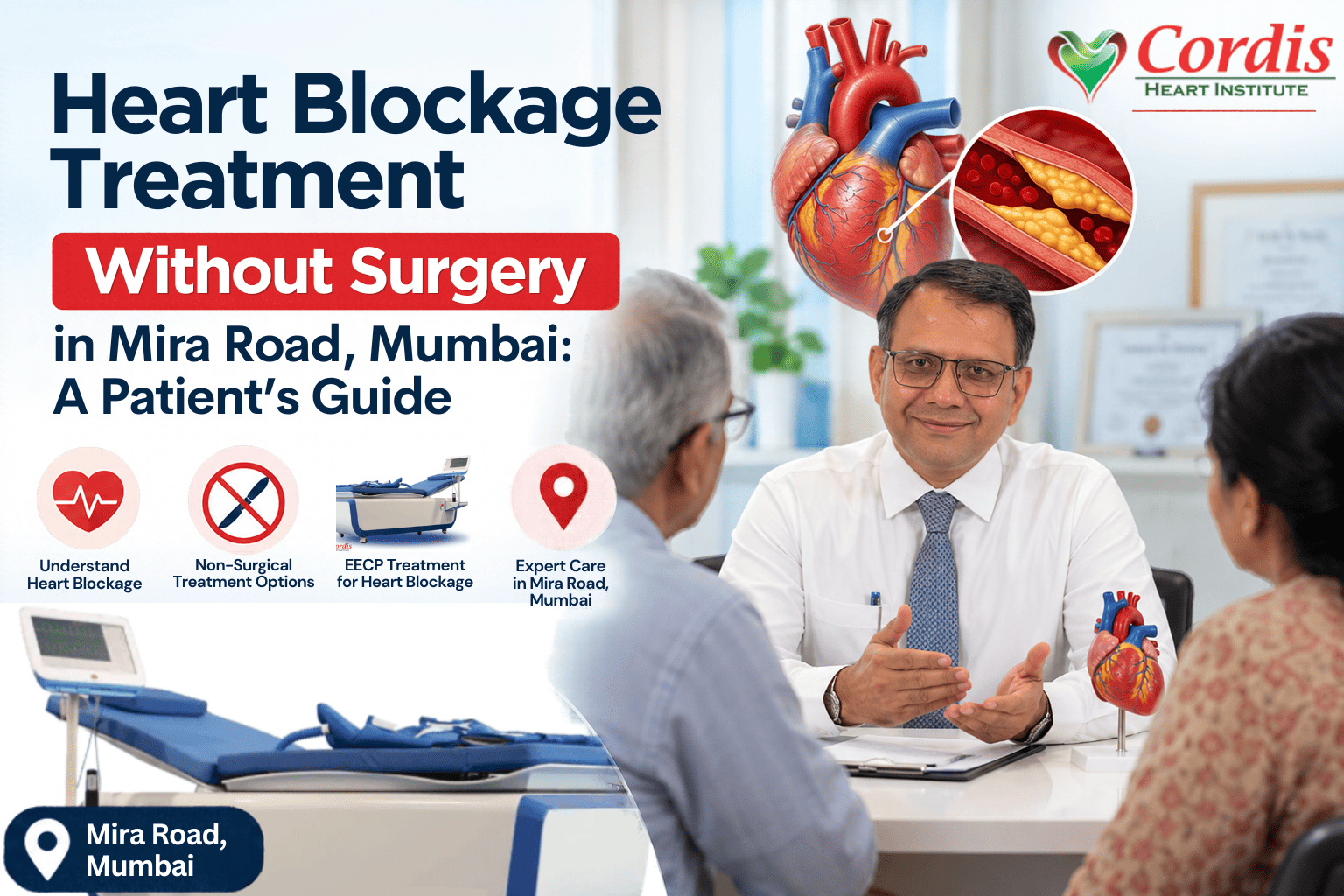Heart Blockage Treatment Without Surgery in Mira Road, Mumbai